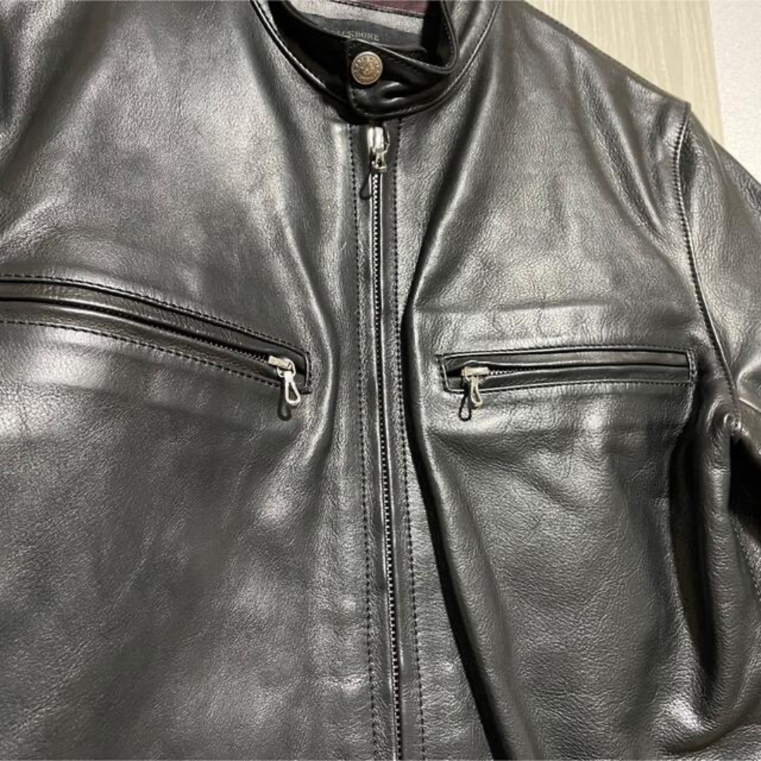 BACKBONE - バックボーン ライダースジャケット シングルの通販 by K's