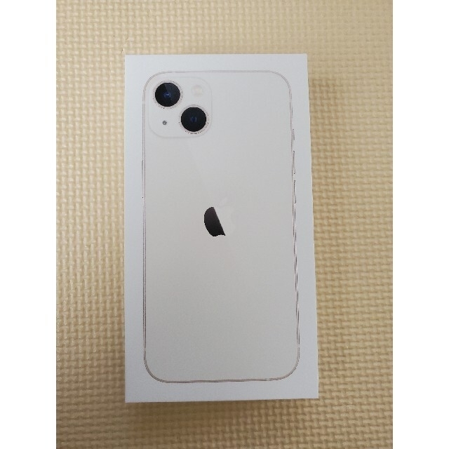 新品未開封】iPhone 13 128GB 白 ホワイト SIMフリー-エアレジなどの