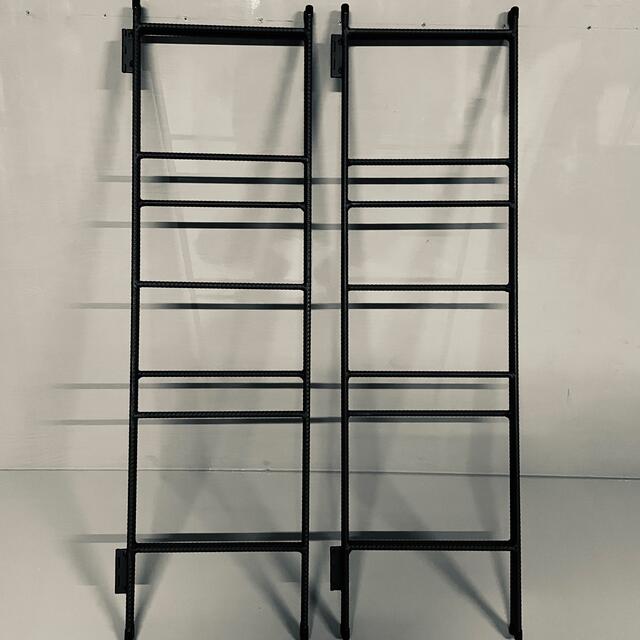 新商品！手作りアイアン家具 折り畳みラック西海岸インテリア 鉄脚のみ2点