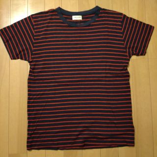 SAINT LAURENT（ボーダー ・ Tシャツ/カットソー(半袖/袖なし)）の