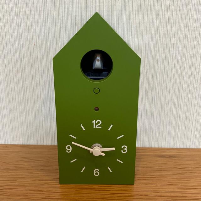MUJI（無印良品）鳩時計 レア限定色 グリーン