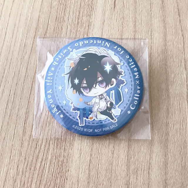 Collar×Malice カラマリ 柳愛時 缶バッジ アニメガ 特典