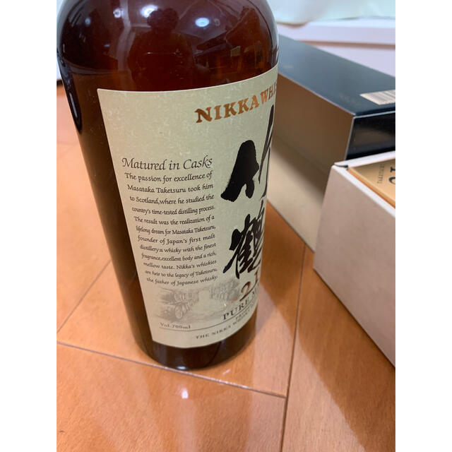 箱付き】ニッカ竹鶴21年ピュアモルト旧ラベル700ml 割引 ニッカ