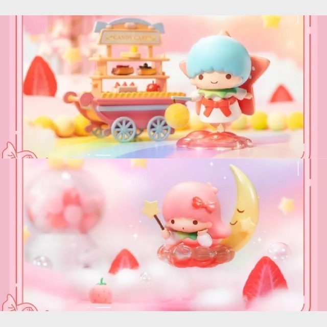 キキララ リトルツィンスターズ トレイ レア フィギュア Sanrio 入手