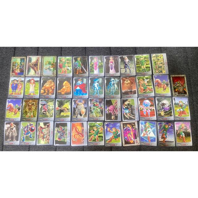 ゼルダの伝説 時のオカリナ カードダス 40種 箱付き ゼルダの伝説 時の