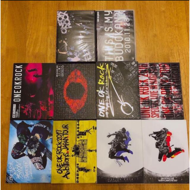 ONE OK ROCK ライブDVD 6枚セット ONE OK ROCK ワンオク Live DVD Blu