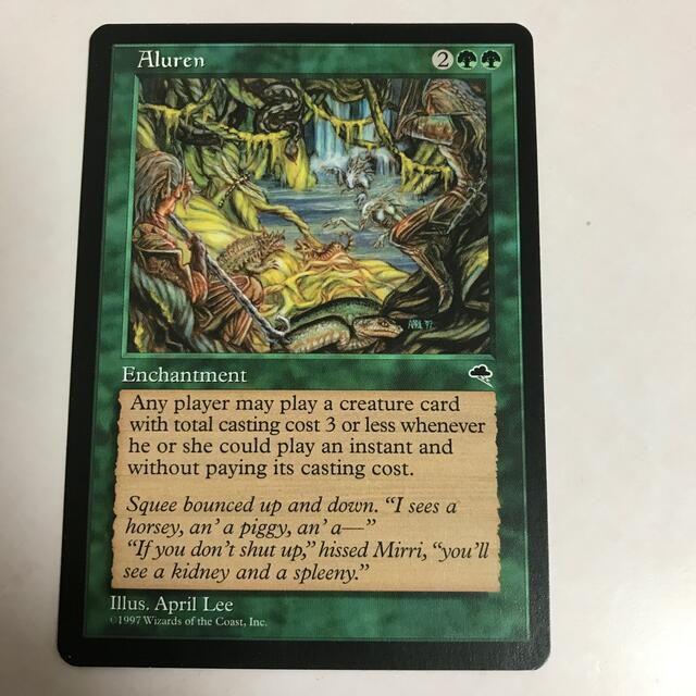 □MTG 魔の魅惑 日日日日 MTG 魔の魅惑 Aluren MTG TMP 魔の魅惑