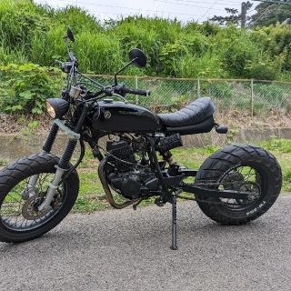 YAMAHA YB-1 タンク プラサフ加工済 凹み修正済 カスタム車両にどうぞ