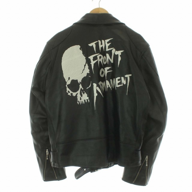 クローズ 武装戦線 ダブル ライダース レザージャケット スカル レザー