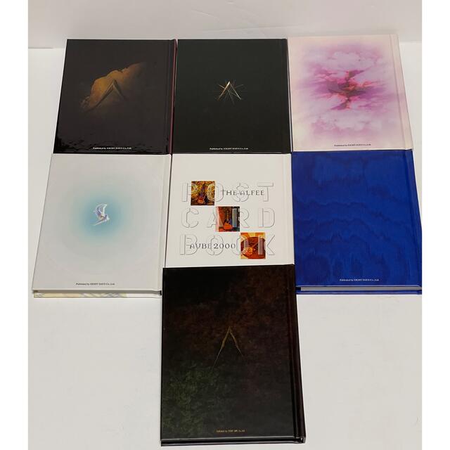 THE ALFEEポストカードブック7冊セット THE ALFEEコンサートグッズ