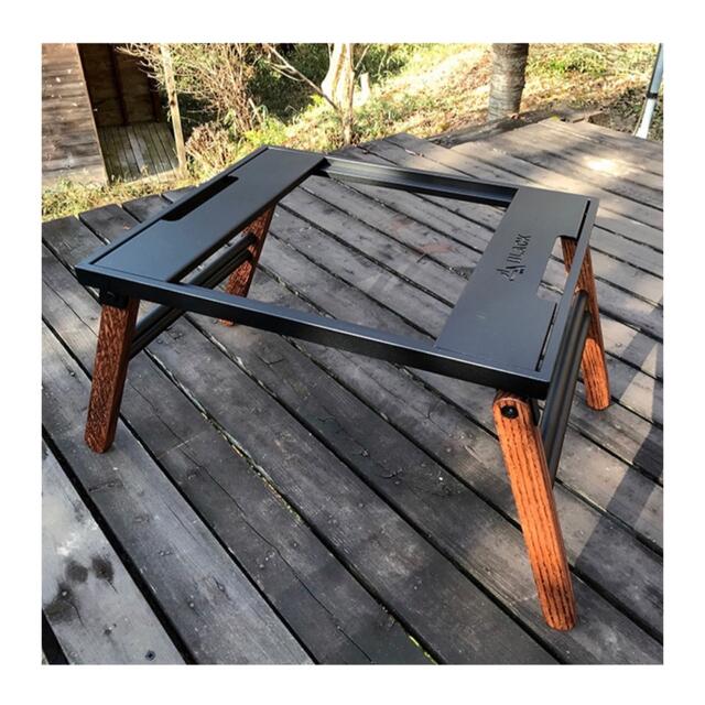 BLACK DESIGN] アイアンウッドテーブル 日和 HIYORI BLACK DESIGN