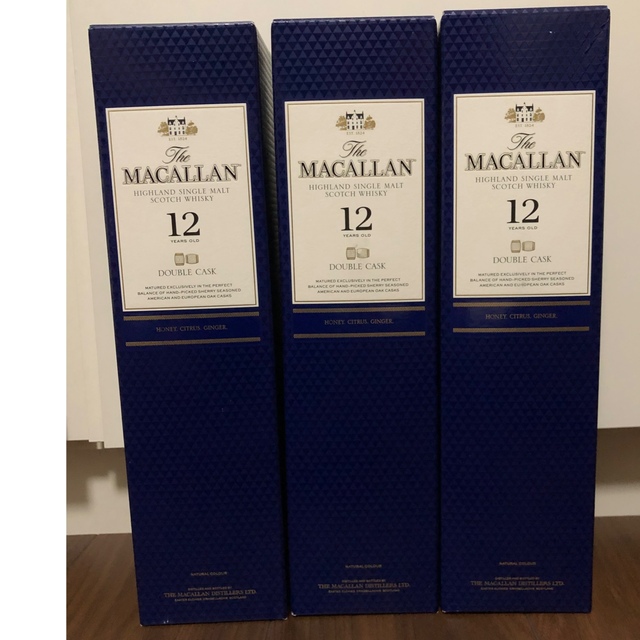 マッカラン12年ダブルカスク 3本セット