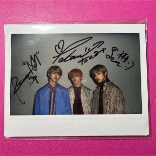 JO1 川西拓実 サイン入りチェキ JO1 サイン入りチェキ 白岩瑠姫 川西