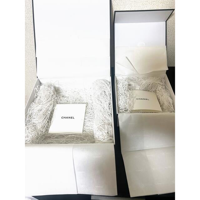 CHANEL マグネットタイプ 大！空箱(カメリア.リボン付き) CHANEL