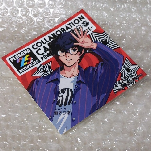 ペルソナ 25th ロールアイスコラボ 限定 クリアファイル ジョーカー 雨宮蓮
