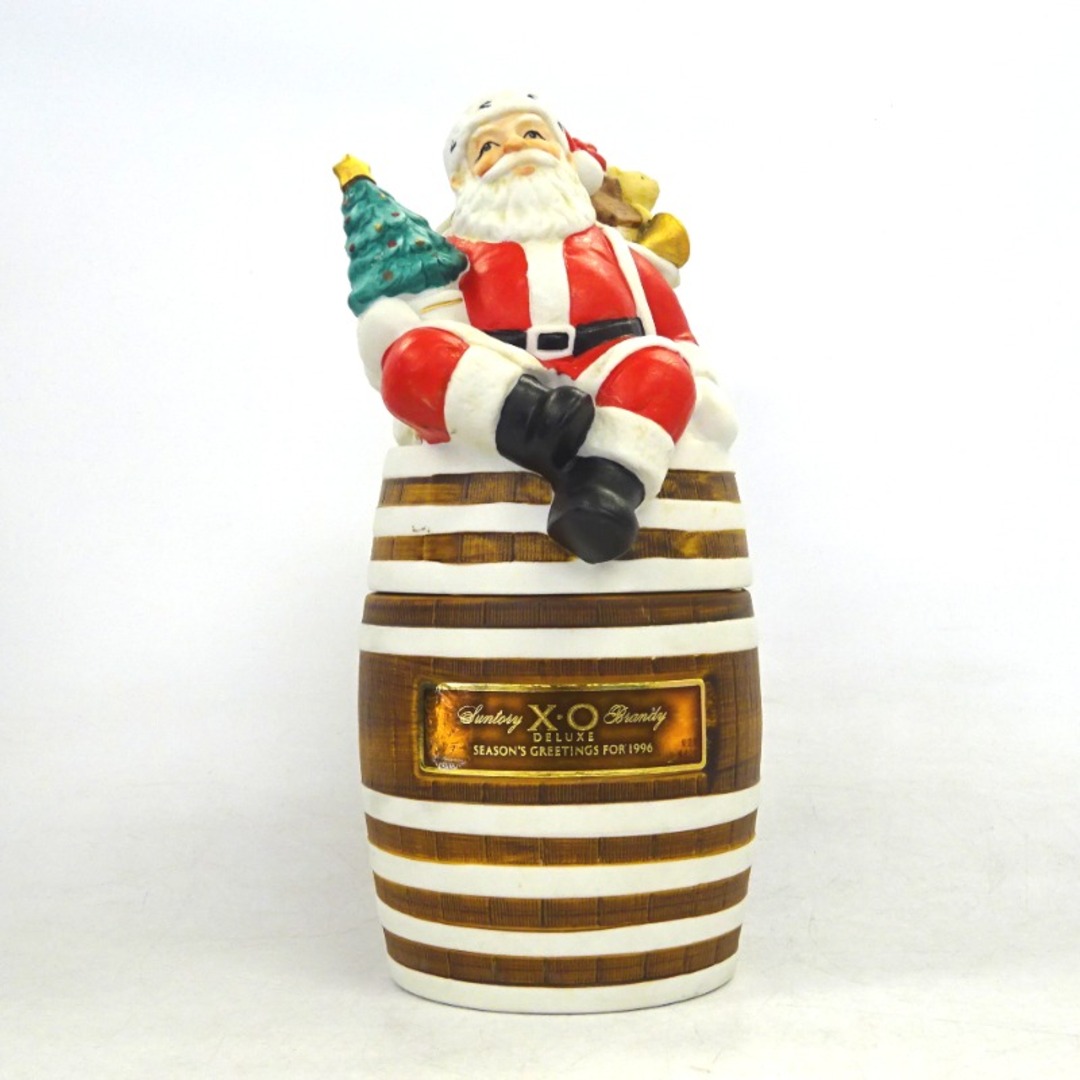 23 未開栓 サントリーブランデー XOデラックス サンタクロースボトル