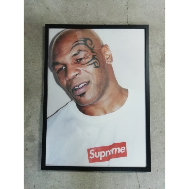 Supreme × Mike Tyson poster マイクタイソンポスター 新品同様品