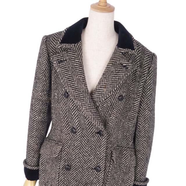 SAINT LAURENT - イヴサンローラン ロングコート ダブルブレスト