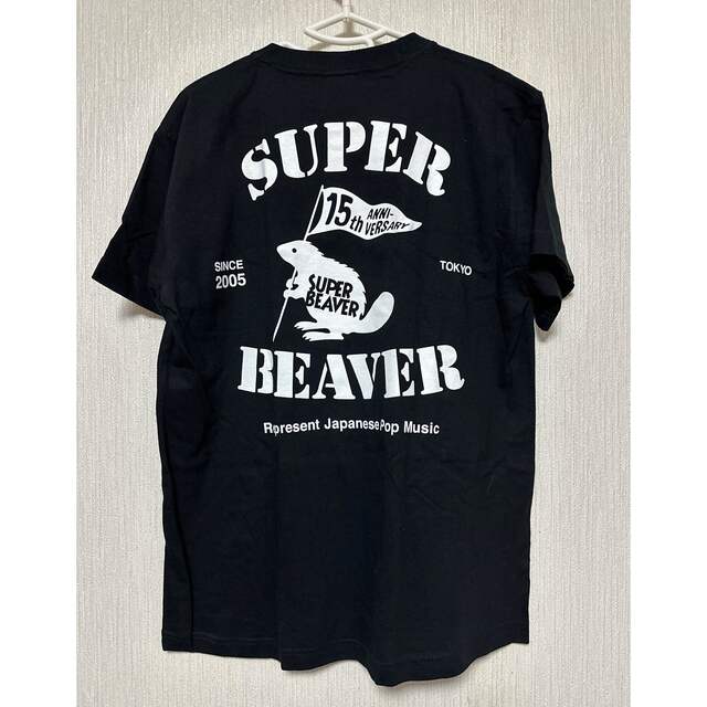super beaver 黒tシャツ、タオルセット super beaver 黒tシャツ