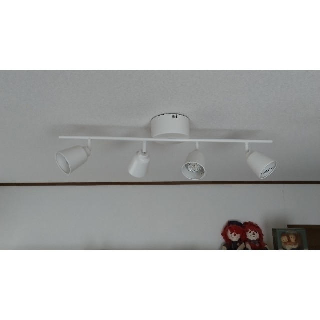IKEA KNUTBO シーリングライト ホワイト TRADFRI LED x4 KNUTBO
