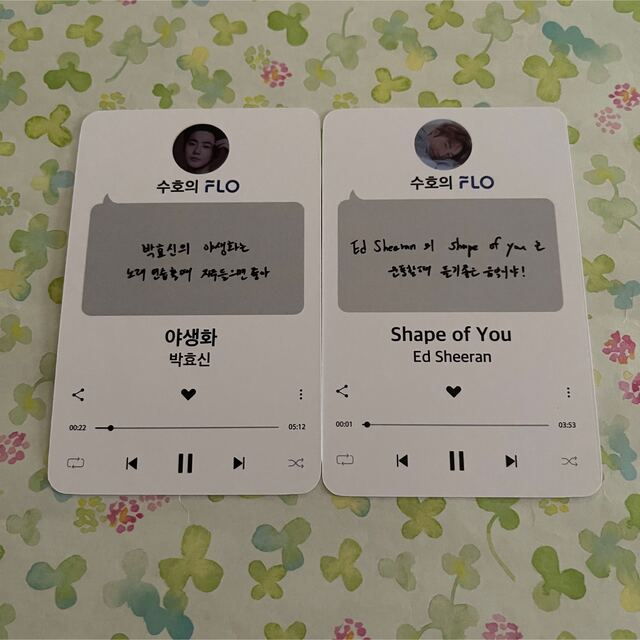 EXO FLO トレカ セット