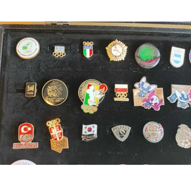 非売品 ピンバッジ】東京オリンピック 各国選手団 限定品 tokyo2020の