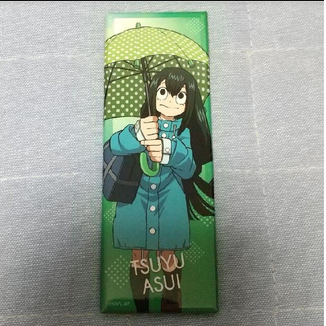 BANDAI - ヒロアカ 缶バッジ 雨の日 帰り道 蛙吹梅雨の通販 by あお's