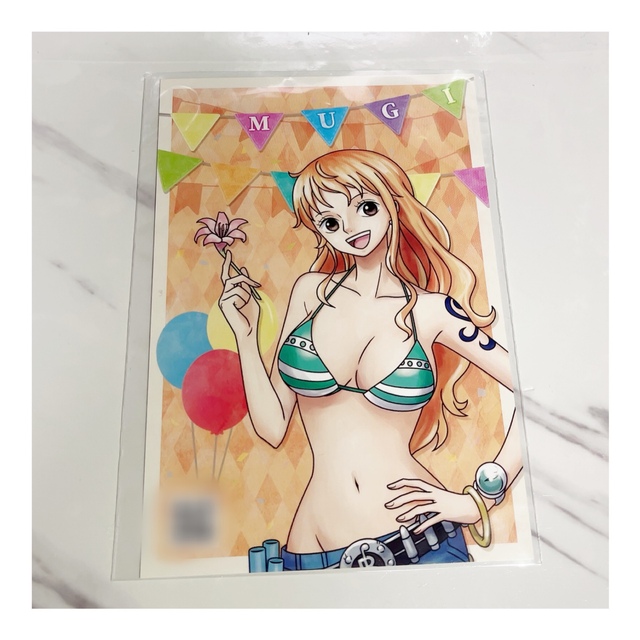 ワンピース アートボード 10th ナミ ロビン キャンバス 麦わらストア