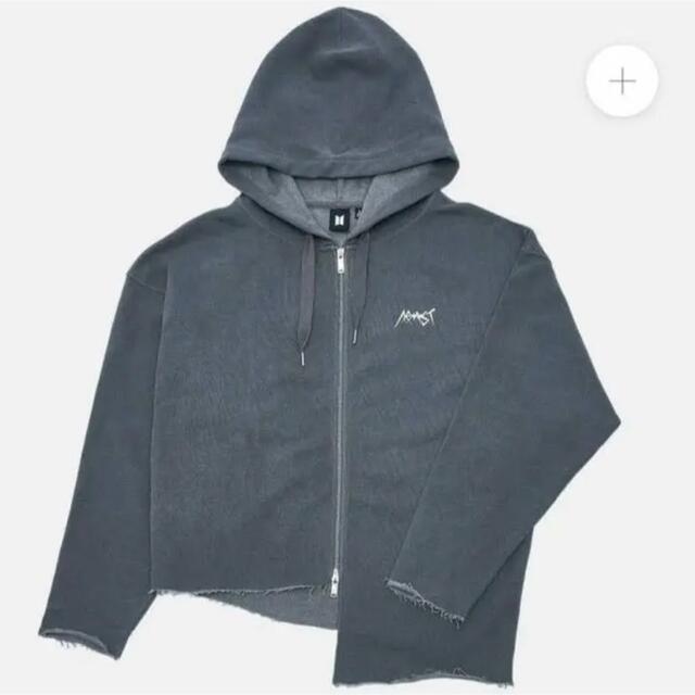 BTS ジョングク アーティストメイド パーカー グレー BTS アーティスト