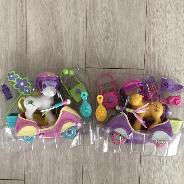 マイリトルポニー ヴィンテージ G3バイクSETナイルパーチあちゃちゅむ