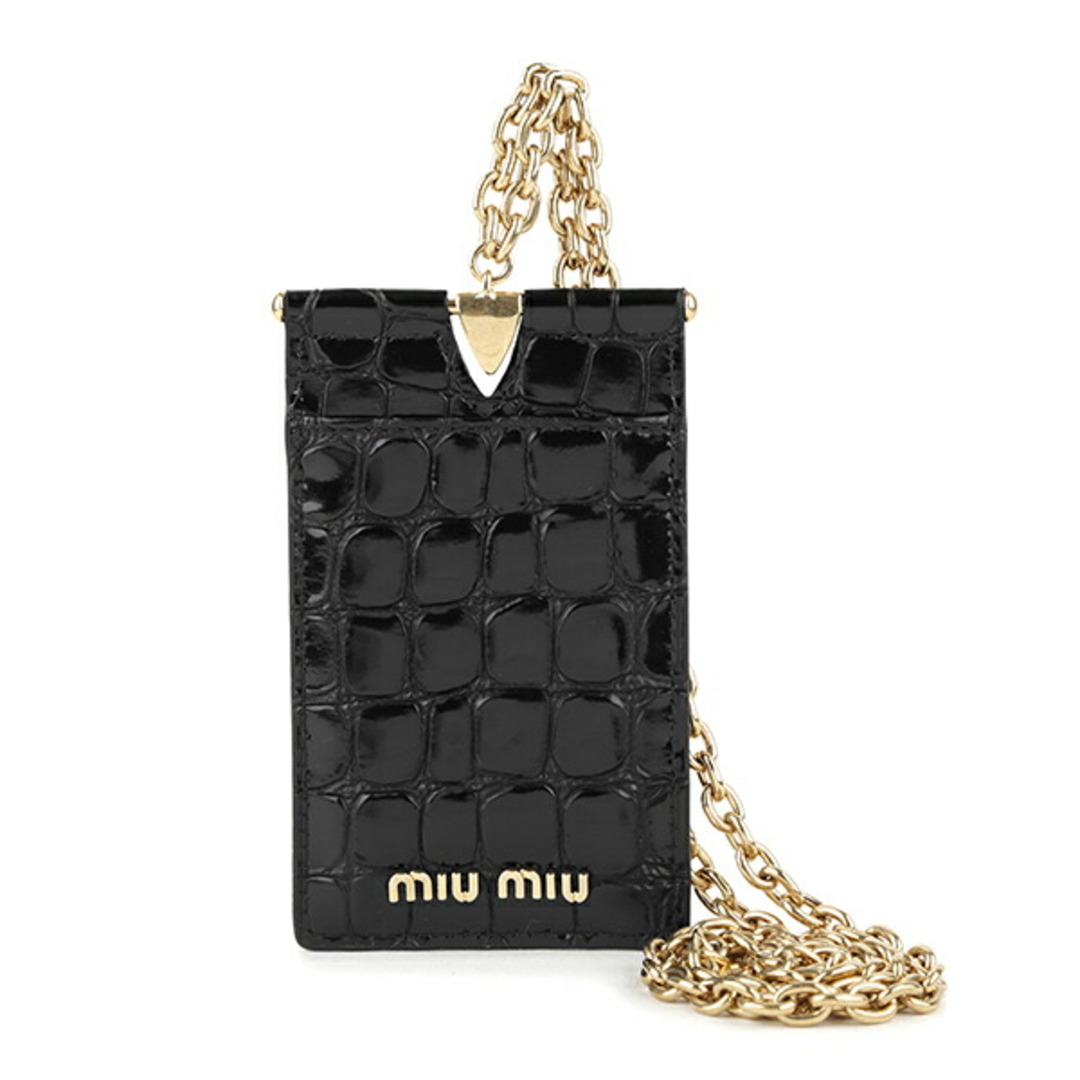 miumiu ミュウミュウ ボクシンググローブ 黒白 収納ケース付き miumiu
