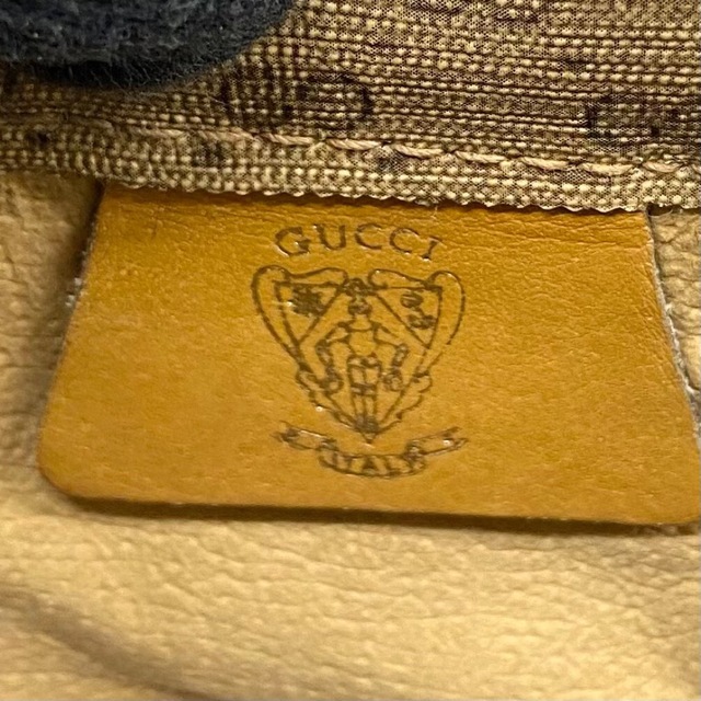 美品 GUCCI グッチ トラベルバッグ マイクロGG柄 オールドグッチ 美品