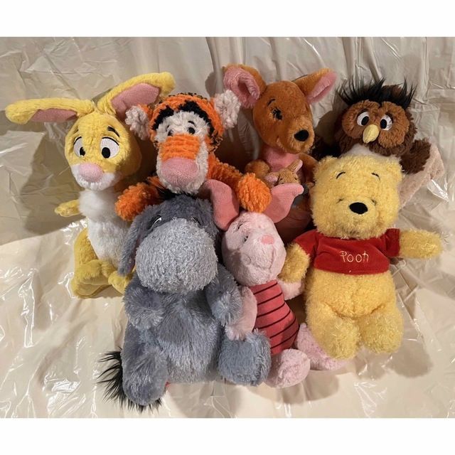 くまのプーさん ぬいぐるみとバケットセット まとめ売り くまのプー