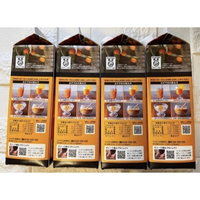 即日発送豊潤サジー4本セット 豊潤サジー 4本セット 豊潤 サジーの通販