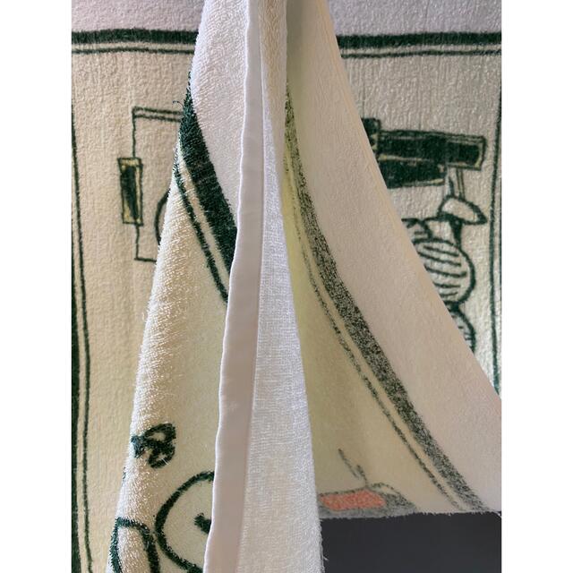 古着 ビンテージ 70s スヌーピー ウッドストック バスタオル タオル 美