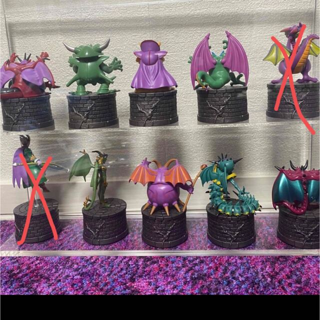 未開封品】ドラゴンクエスト 歴代ボスフィギュア 8体セット(DQ2〜DQ9