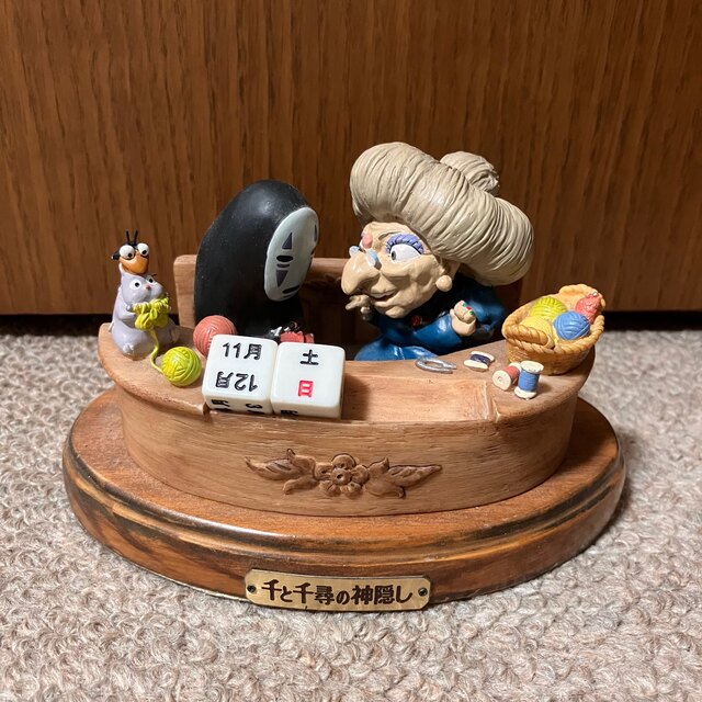 千と千尋の神隠し 万年カレンダー カオナシ スタジオジブリ 最終値下げ