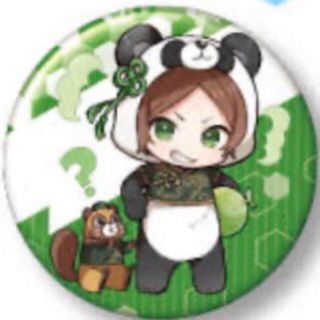 浦島坂田船 うらたぬき ひきフェス ファミマコラボ パンダ 缶バッジ