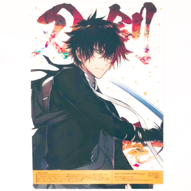 新品☆刀剣乱舞【肥前忠広＆南海太郎朝尊】ファミマ☆5周年☆クリア