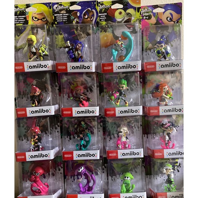 最終値下げ】スプラトゥーンamiibo 16体セット スプラトゥーン amiibo