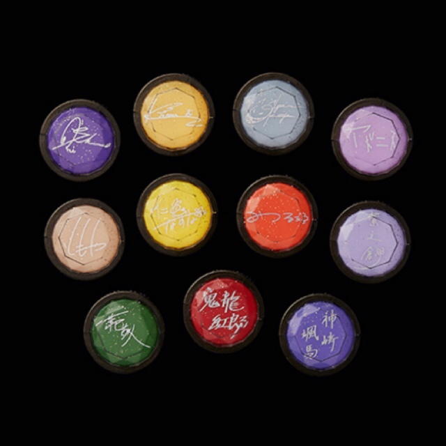 新品☆あんスタ☆紅月【神崎颯馬】スタライ☆7th☆リングライト☆6点