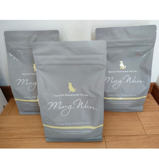 Mog Wan プレミアムドッグフード 2袋 Mog Wan プレミアムドッグフード