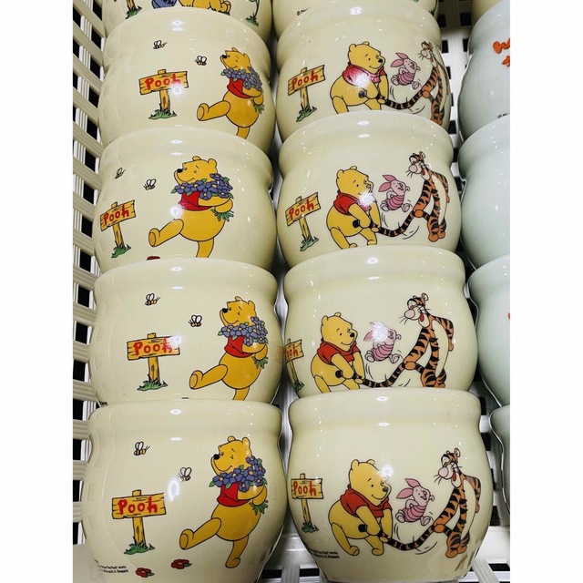 陶器製 プーさんと仲間たち 10th Pooh & Friend