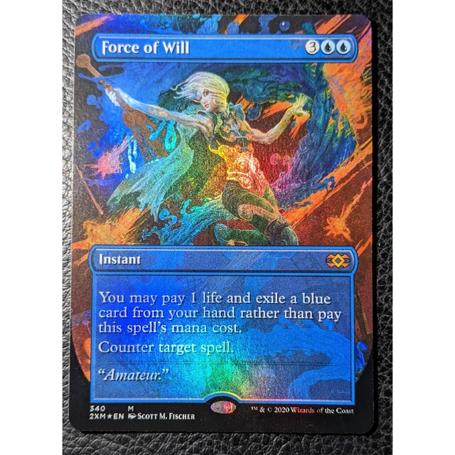 意志の力 force of will PSA9MTG 意志の力 Force of Will FOIL 英語版
