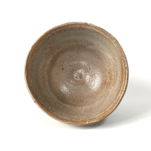 陶芸家 作家物 西岡小十 絵唐津 茶碗 抹茶碗 共箱 木賊文