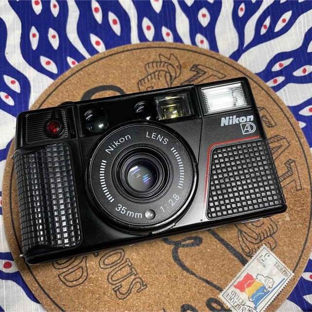 人気のニューピカイチ】 ニコン L35AD2 35mm F2.8フィルムカメラ 完動