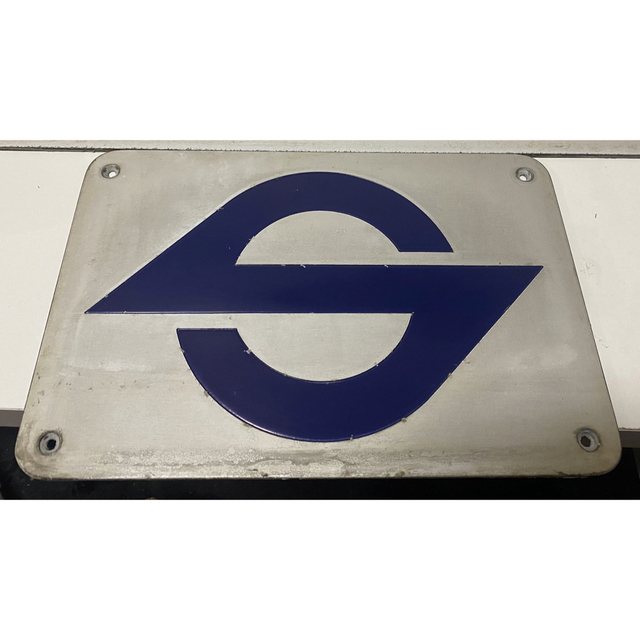 営団地下鉄 （現・東京メトロ） Sマーク 銘板 【公式通販】