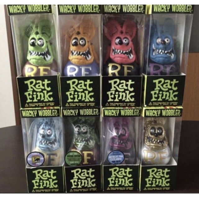 ラットフィンク フィギュア 8体セット rat fink