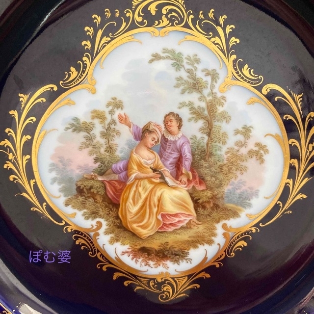 Amazon.co.jp: MEISSEN マイセン アンティーク 皿 金彩 : ホーム