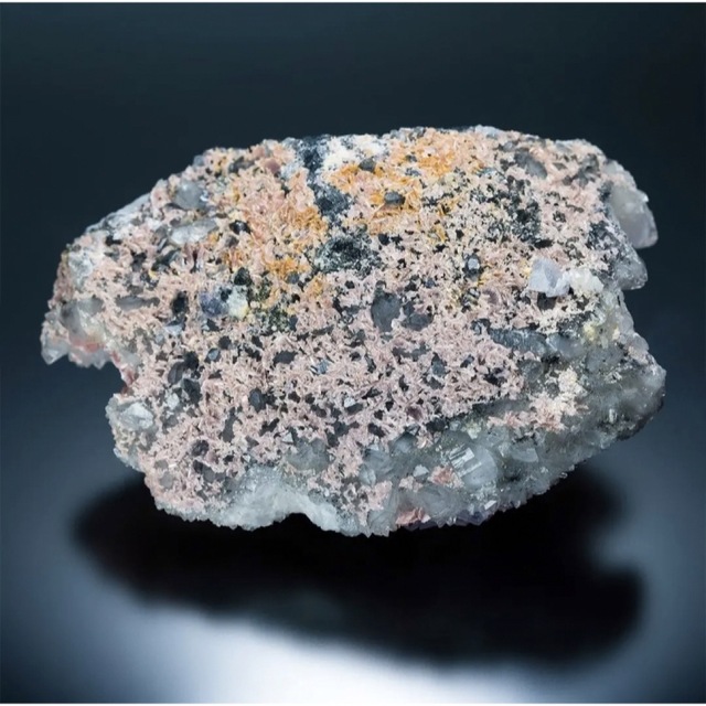 中国 ロードクロサイト 天然石 原石 鉱物標本 鉱石 菱マンガン鉱 水晶